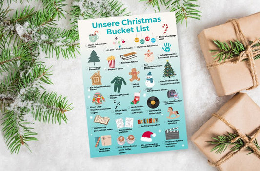 Unsere Weihnachts Bucket List