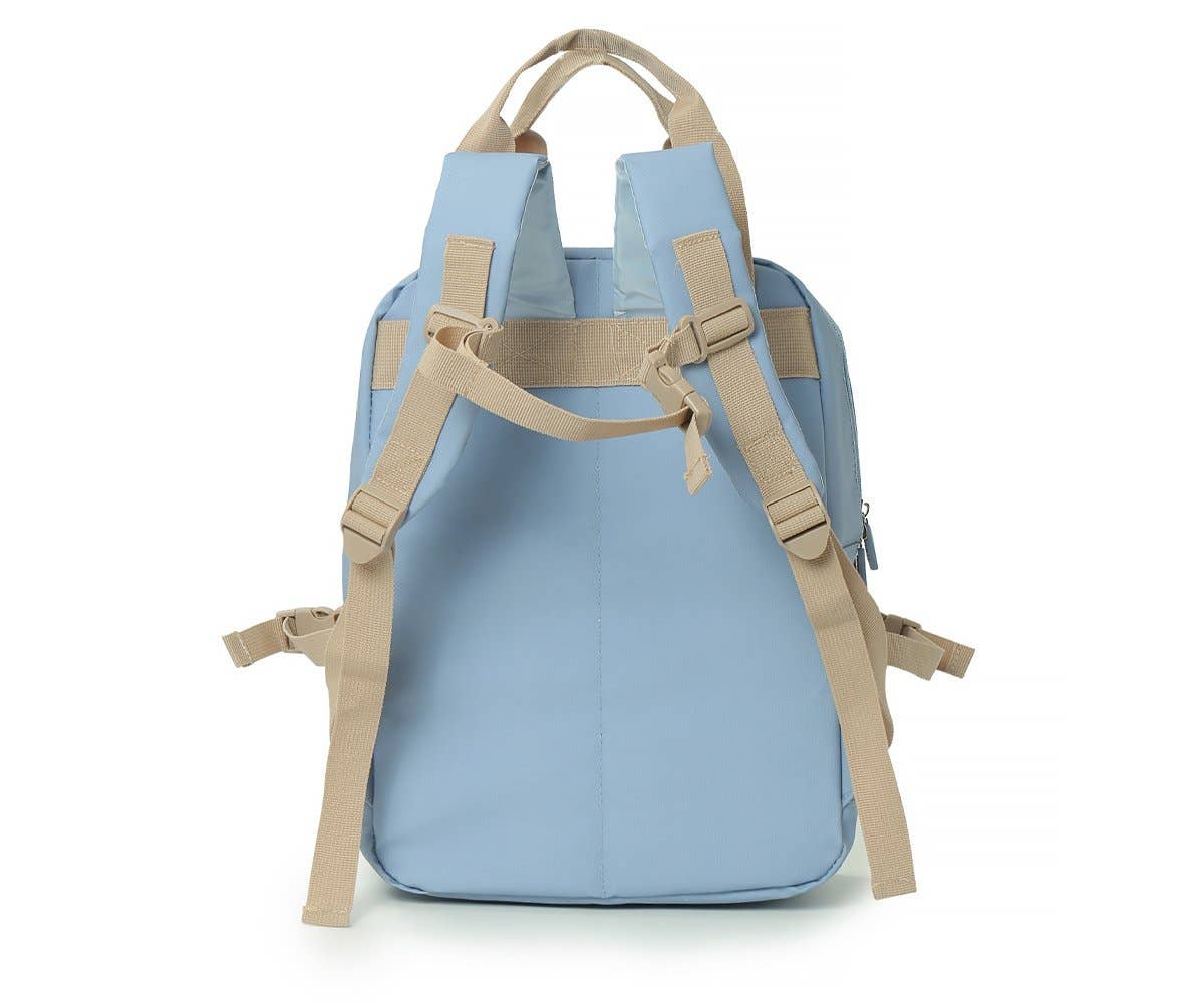 Kinder Thermorucksack 'Stripes' blau 35,5 cm
