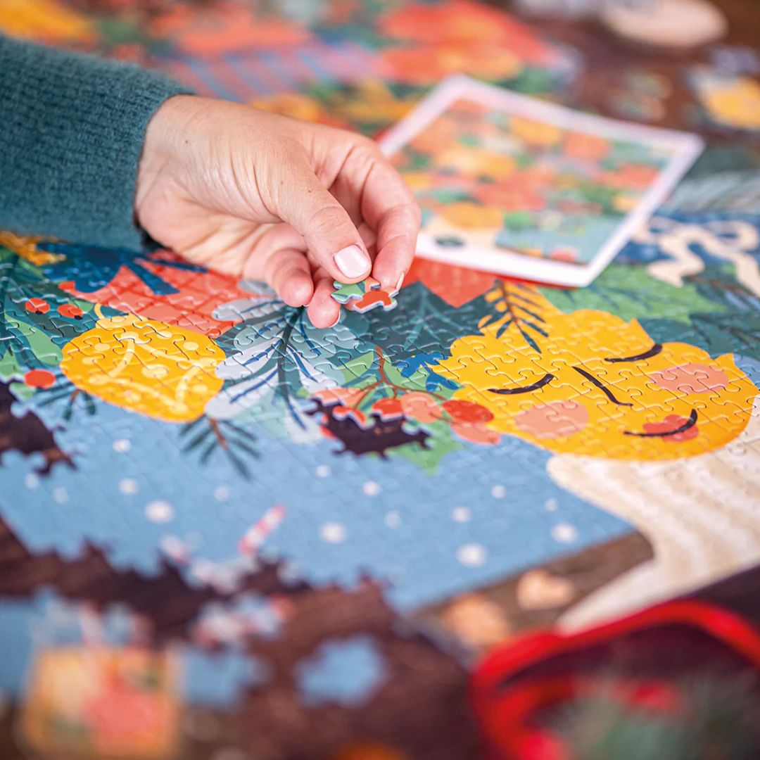 1000-teiliges Puzzle 'Christmas Spirit'