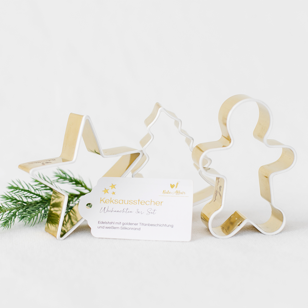 Keksausstecher 3er Set Weihnachten