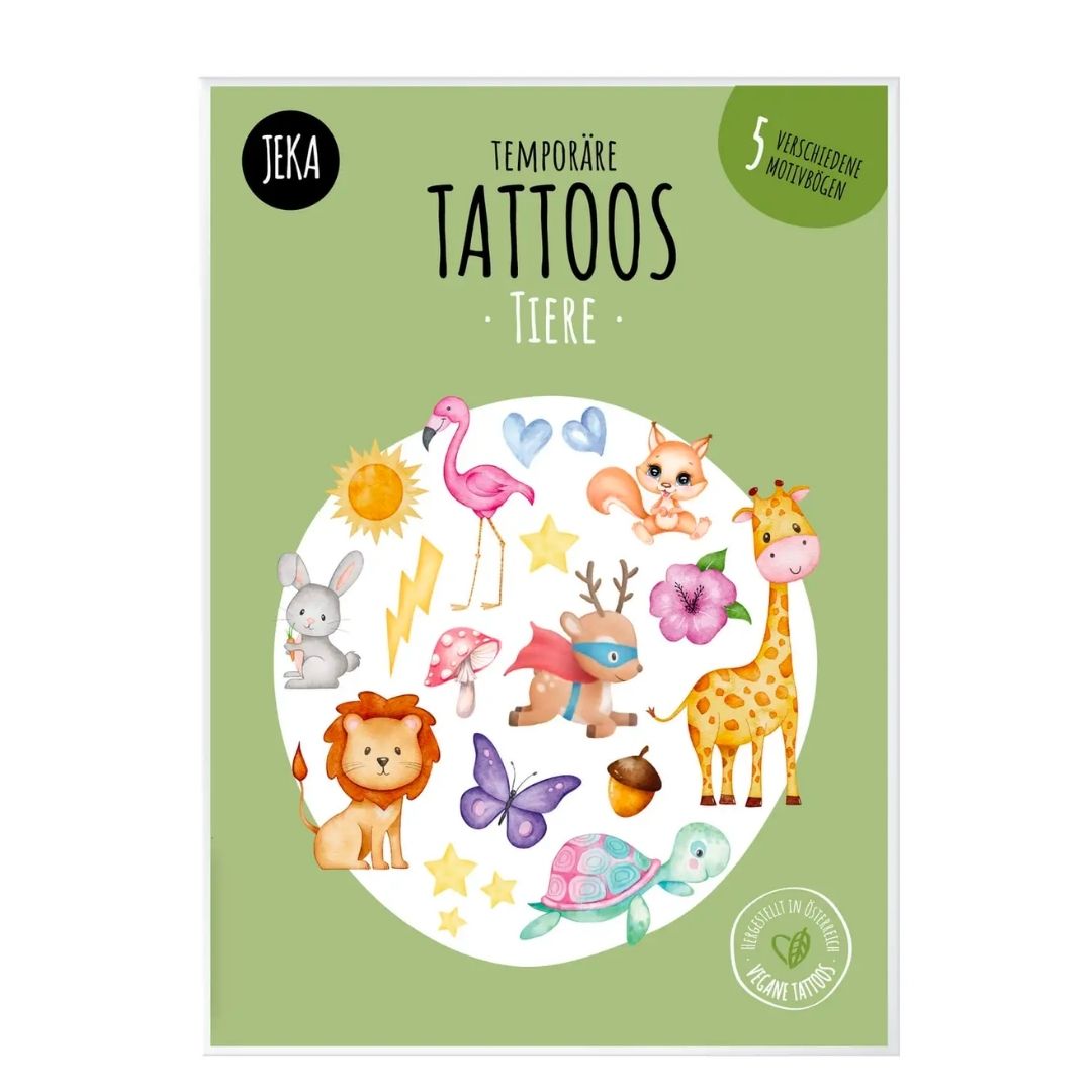 Kindertattoos Tiere