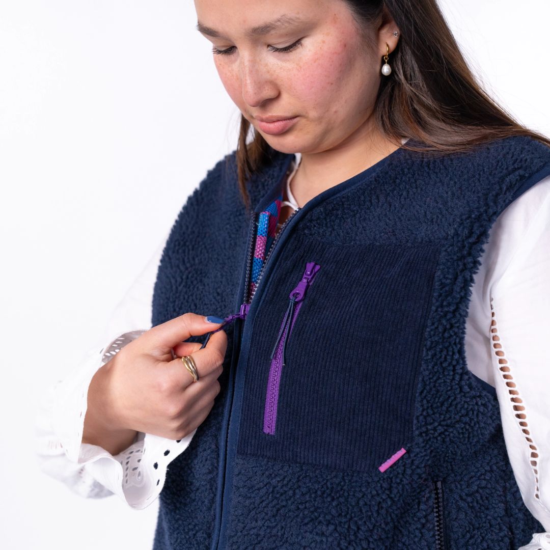 Damen Sherpa Weste marine