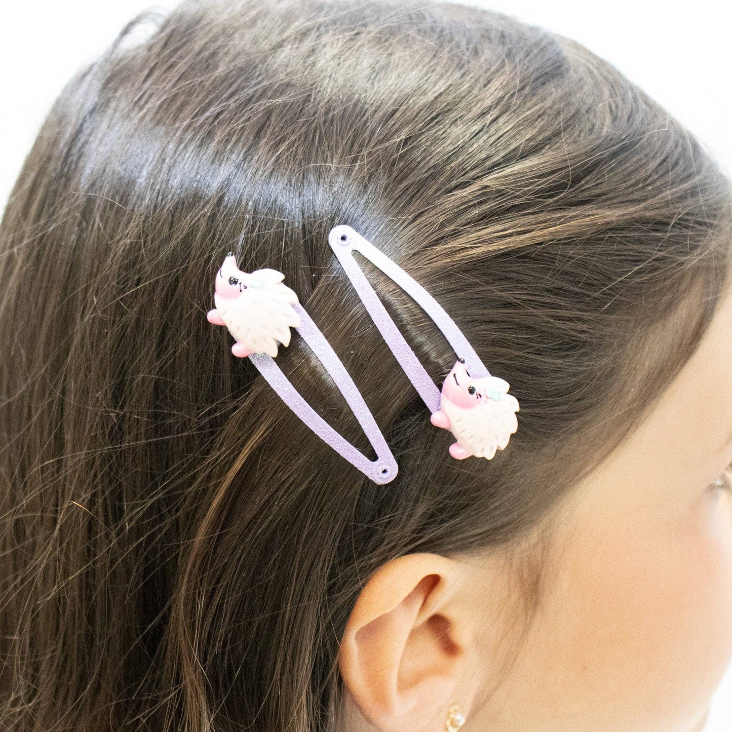 "Amy der Igel" Haarspangen