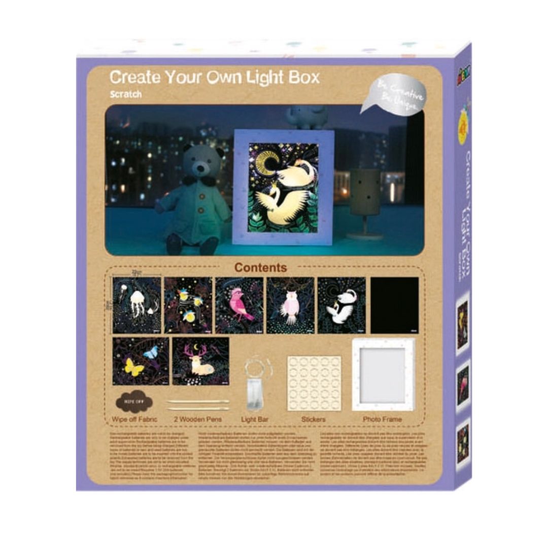 Magische Kratzlichtbox 'Fairy'