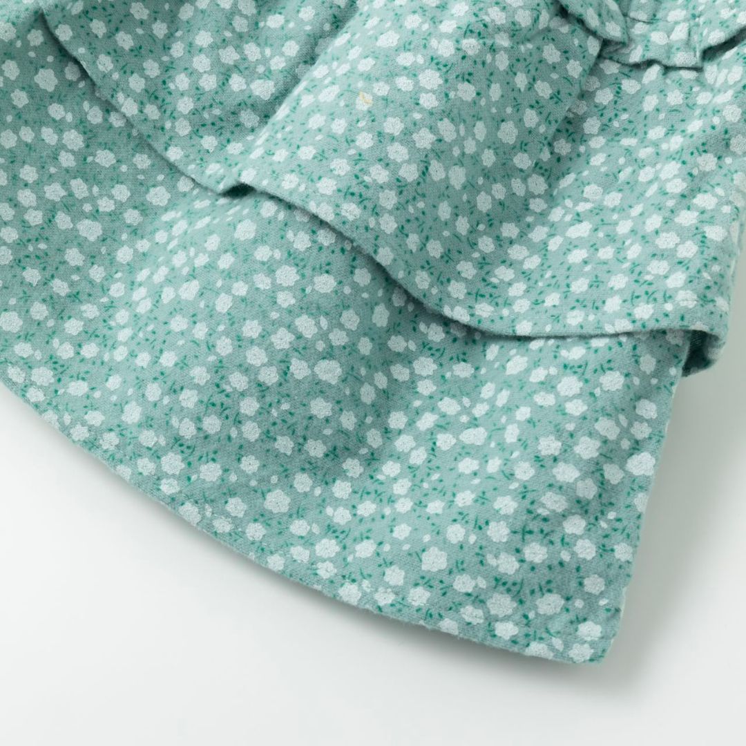 Rock aus Flanellstoff mit Liberty-Blumen