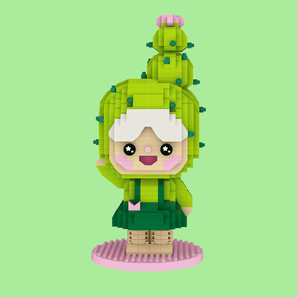 Mini Brick Steine 'You Grow Girl'