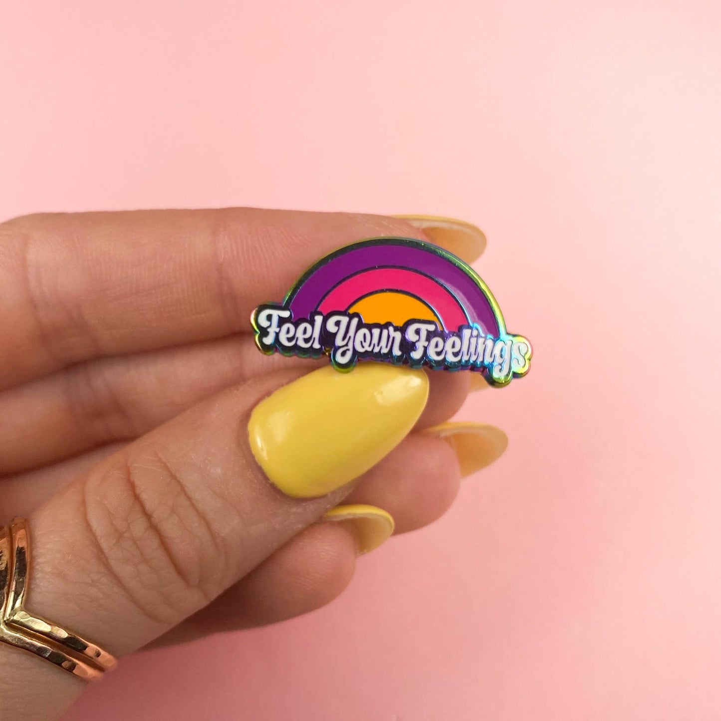Feel your Feelings Pin