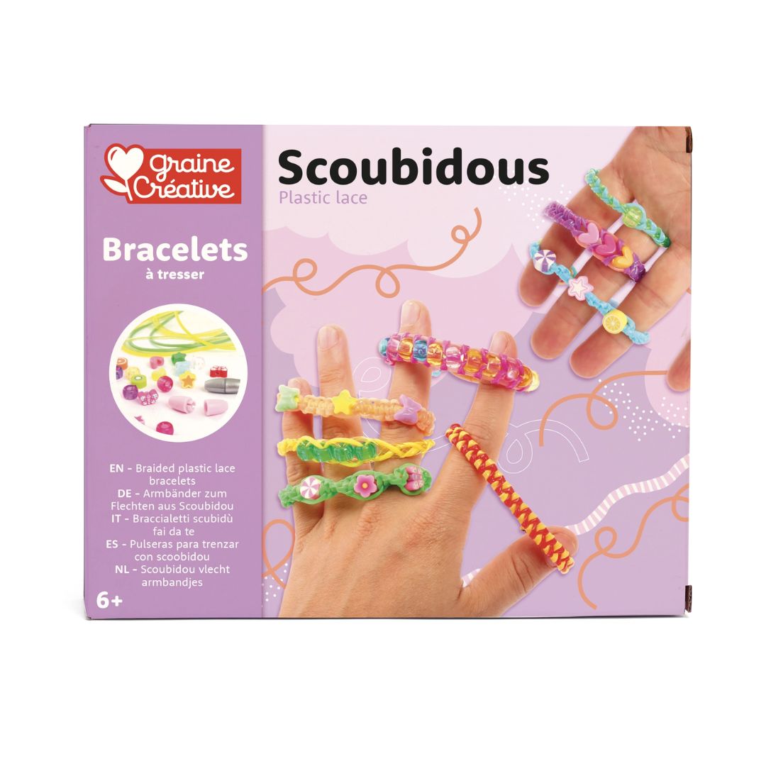 Scoubidou Flechtarmband Set