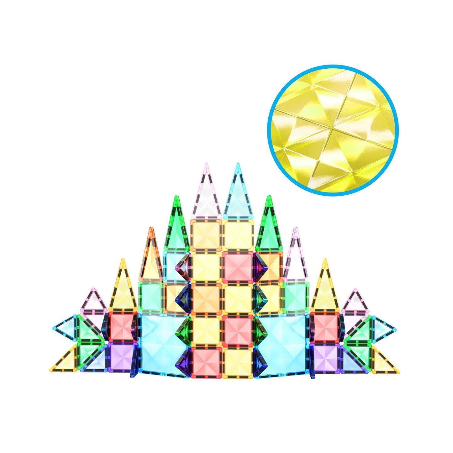 Mini Diamant 60pc Magnetisches Fliesenset
