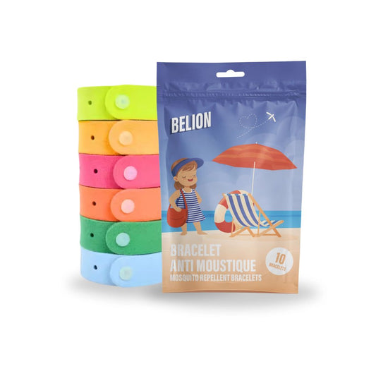 100% natürliches Anti-Mücken-Armband 10Stk uni