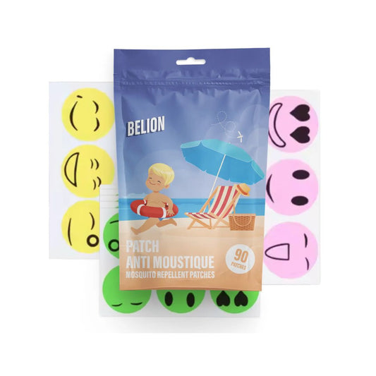 100% natürlicher Anti-Mücken-Patch 90 Stk Smileys