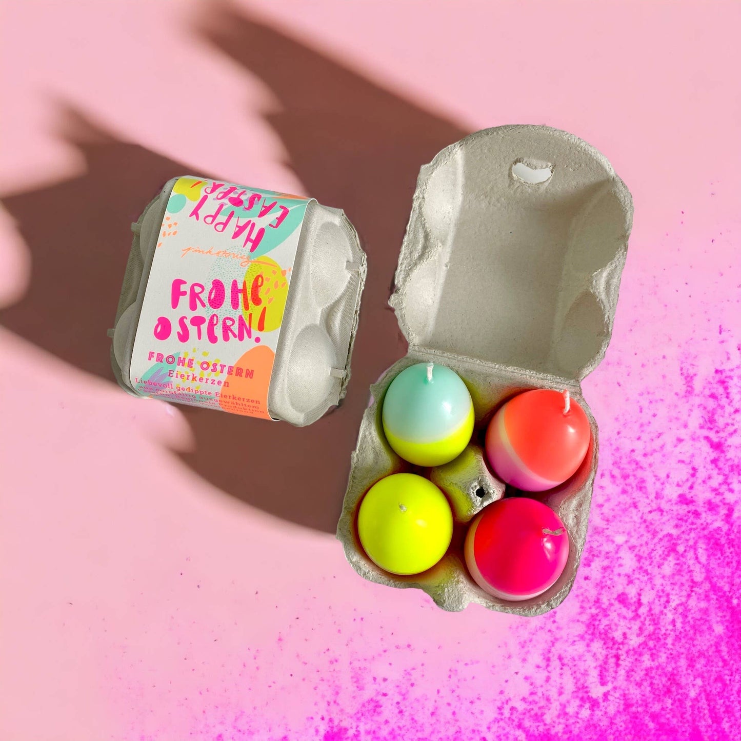 Dip Dye Eggs Flotter Vierer