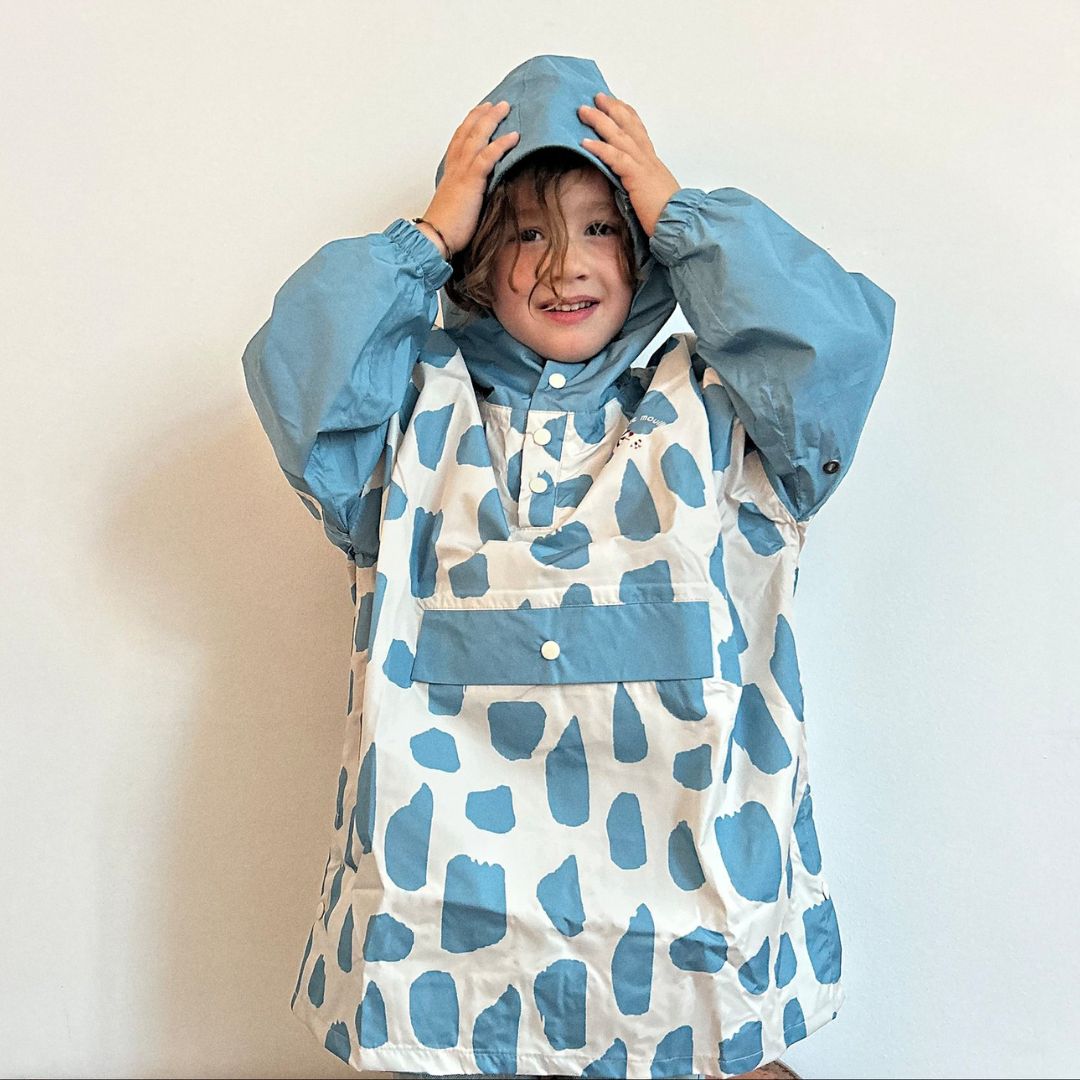 Regenponcho 'Icy Blue' für Kinder und Erwachsene