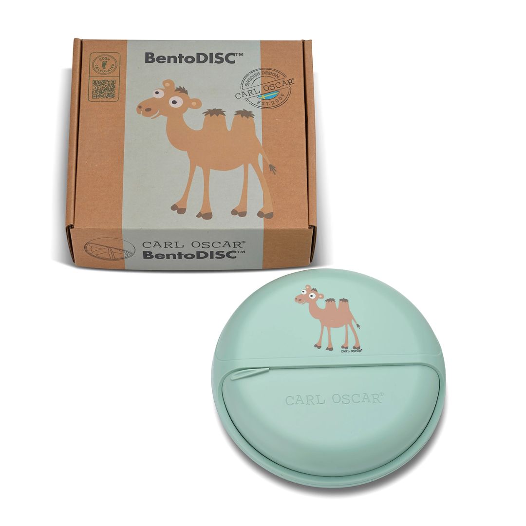 Snack Disc Kinder 'Kamel' mintgrün 15 cm