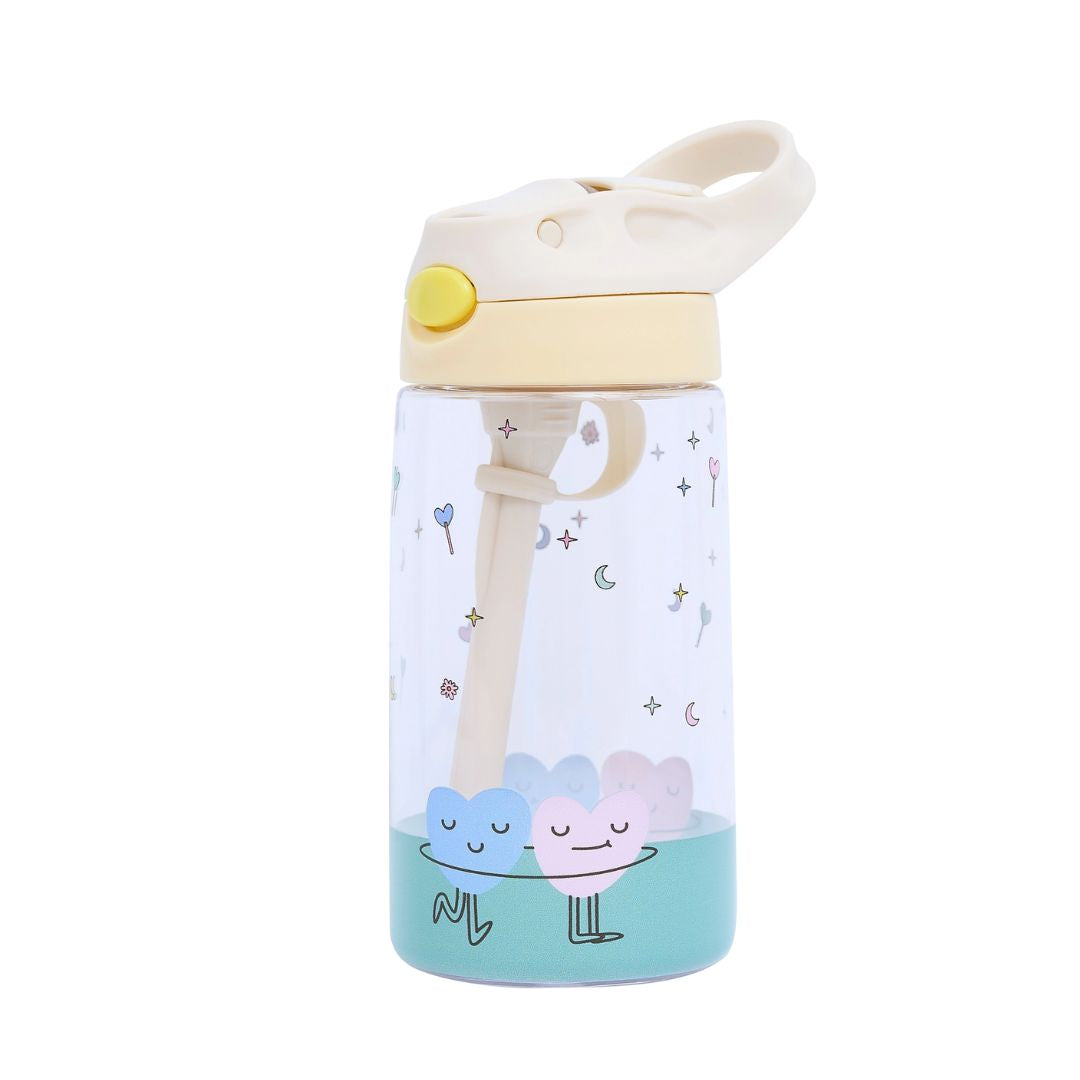 Tritan Kinder-Trinkflasche 'Tanzende Herzen'