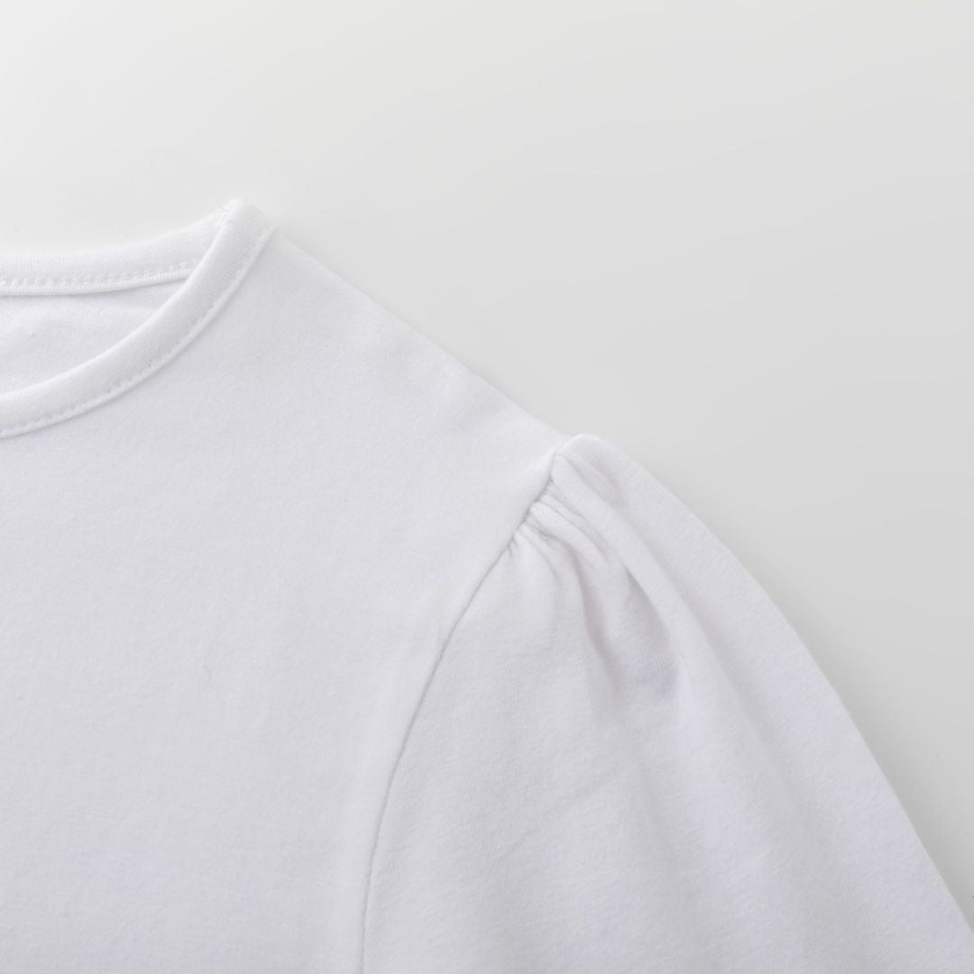 Weißes Longsleeve mit süßem Print "Friendship"