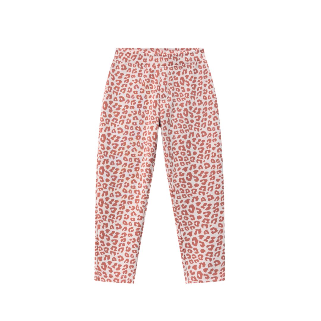 Leggings für Mädchen mit Leo-Muster