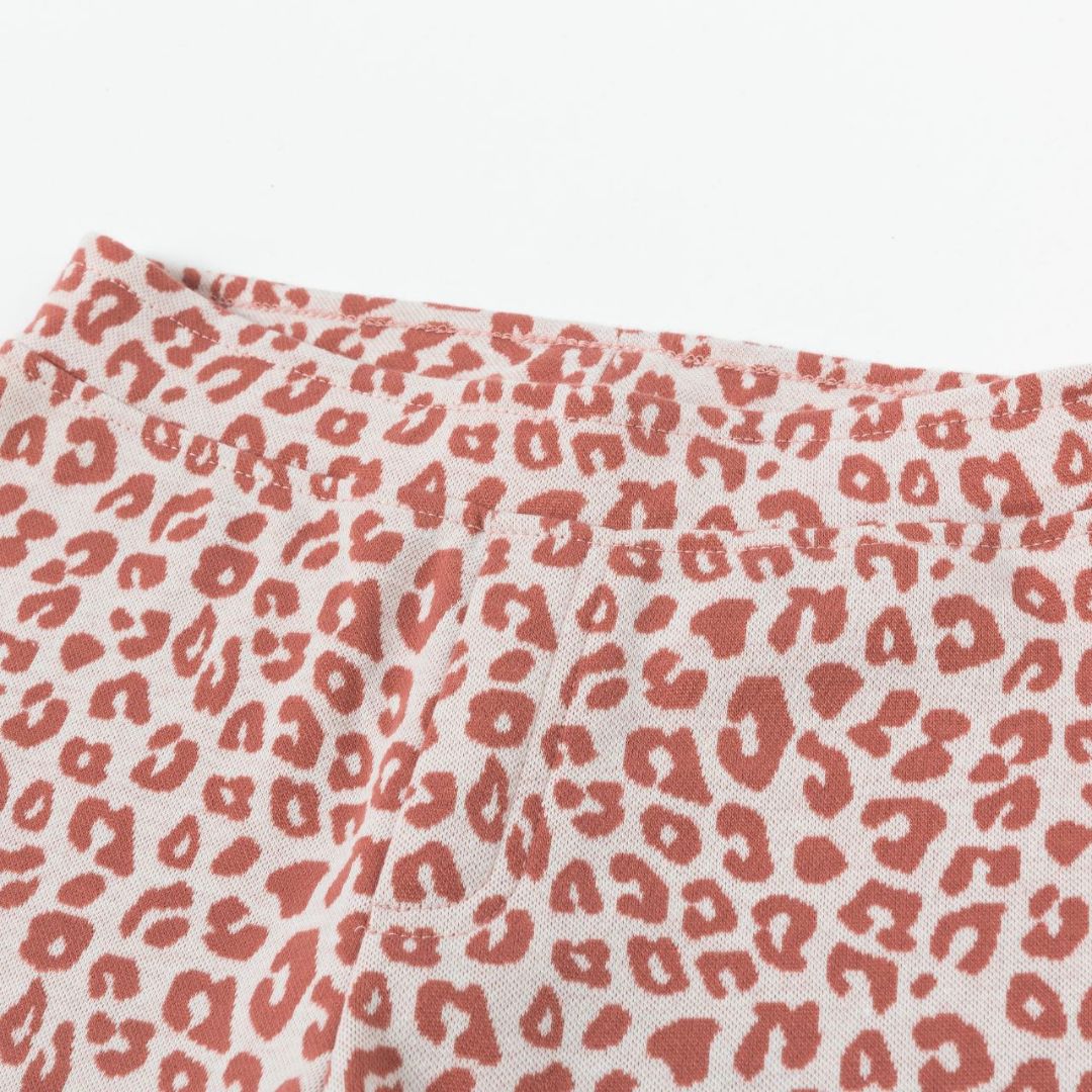 Leggings für Mädchen mit Leo-Muster