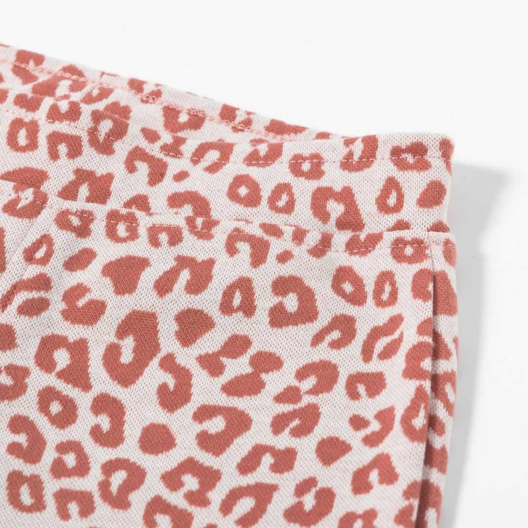 Leggings für Mädchen mit Leo-Muster