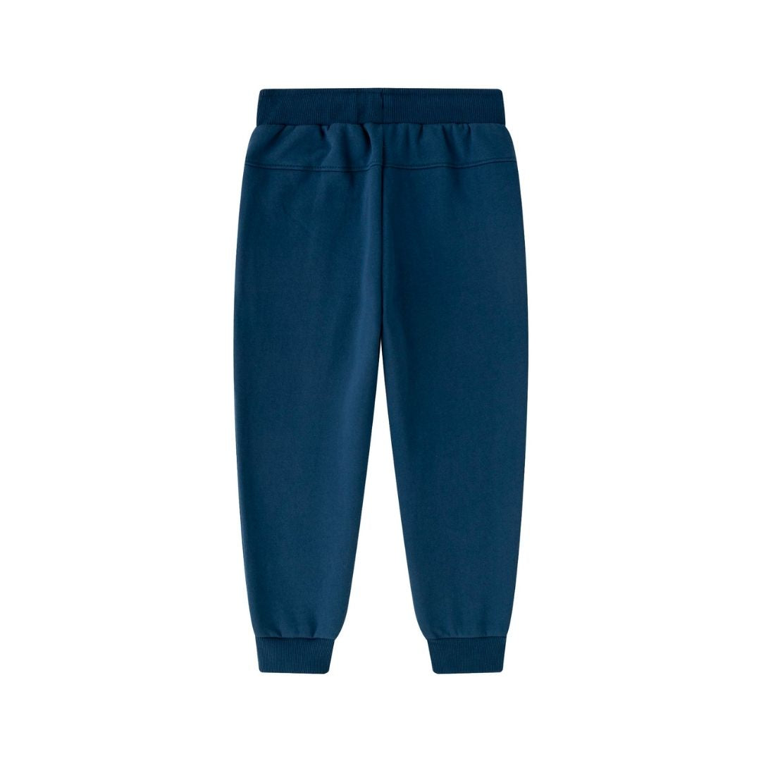 Jogginghose geplüscht blau