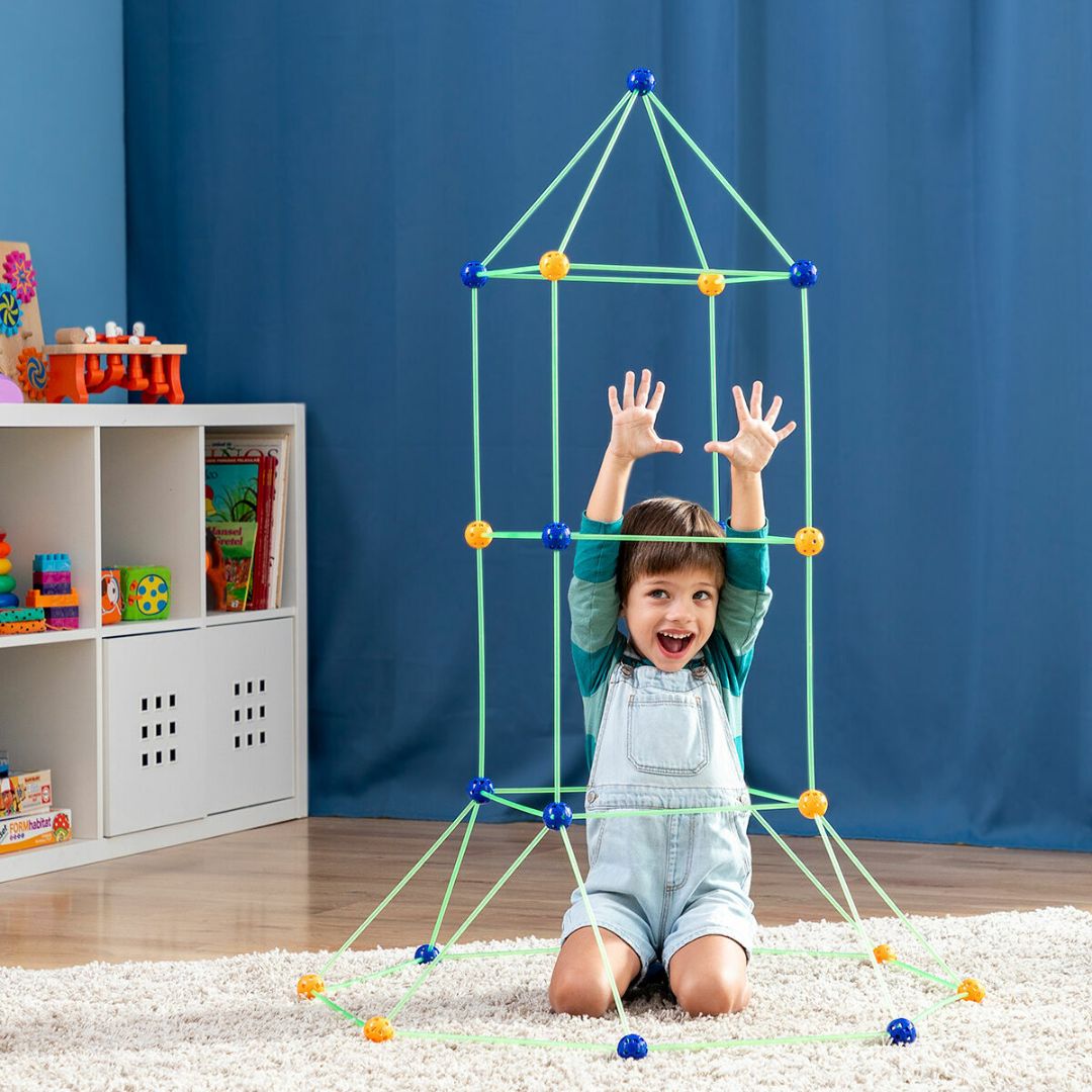 Bausatz für Kinderfestungen 'Budenzauber' Glow In The Dark