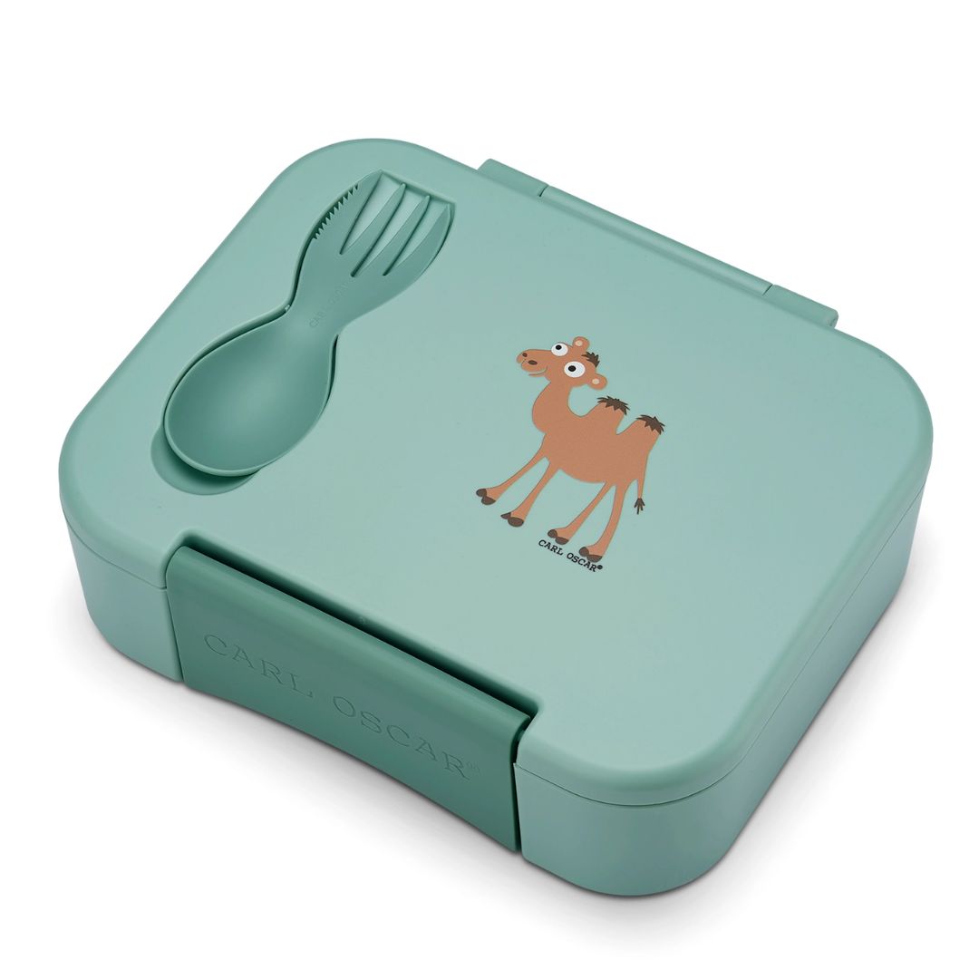 Bento Box Kinder Lunchbox 'Kamel mint'