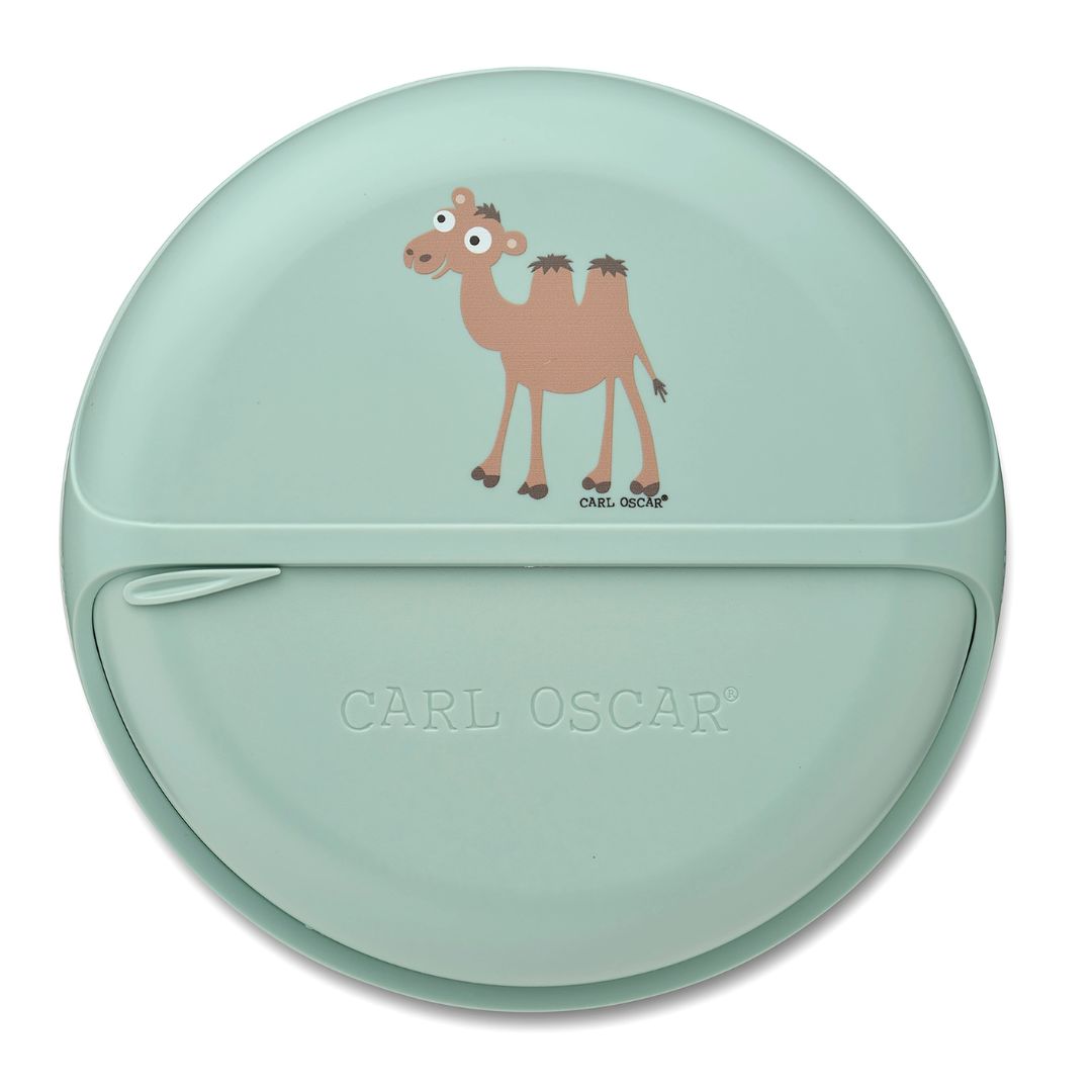Snack Disc Kinder 'Kamel' mintgrün 15 cm