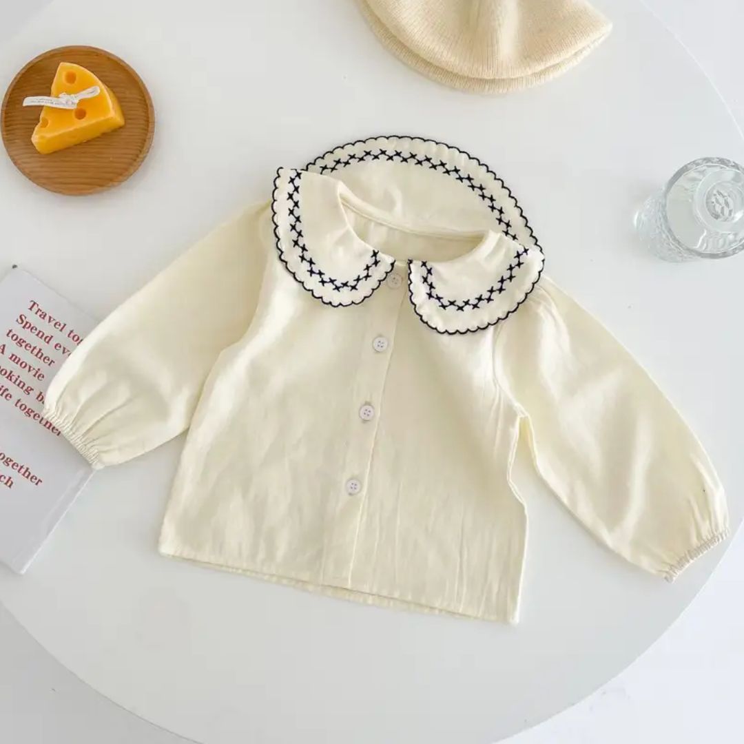 Outfit Set Overall kurz und Bluse