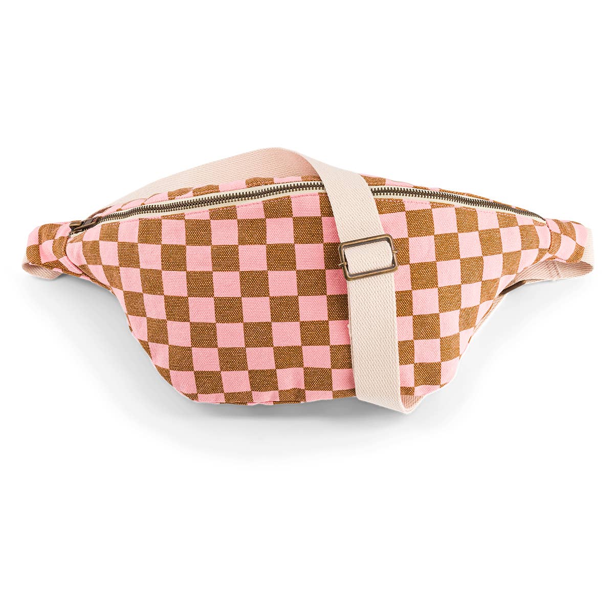 Gürteltsache Damier karamell/erdbeere kariert
