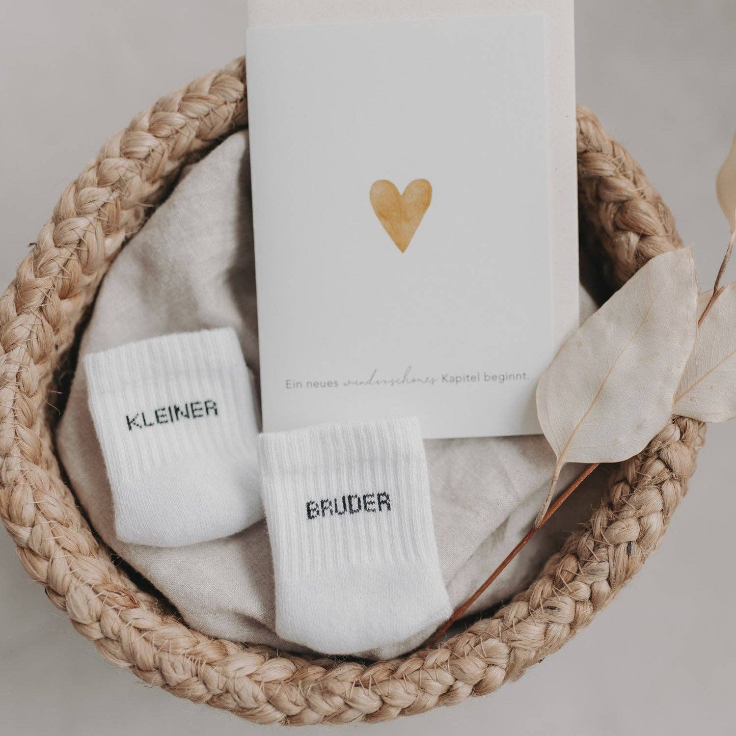 Babysocken 'Kleiner Bruder'