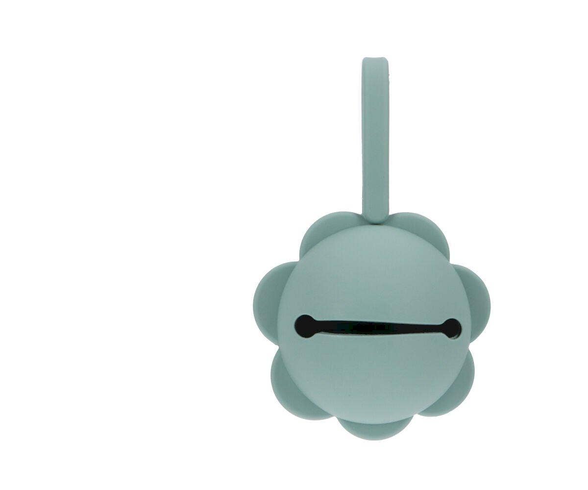 Schnullerhalter aus Silikon für Babys hellgrün