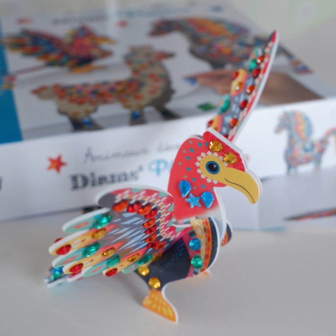 3D-Deco-Tiere „Peruanische Diamanten“