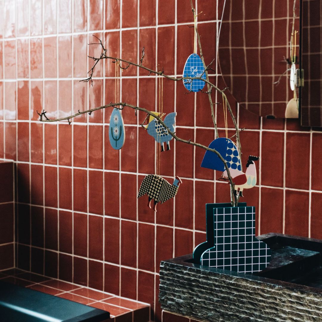 3D-Oster Dekoration Osterhänger 'ELEONOR DAS HUHN'