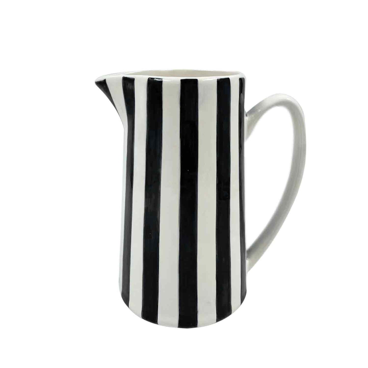 Krug Streifen 'Black & White' 21,3 cm