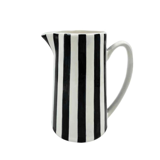 Krug Streifen 'Black & White' 21,3 cm
