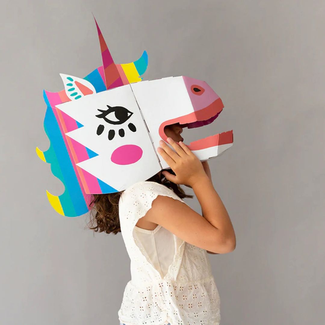 3D Maske 'Einhorn'