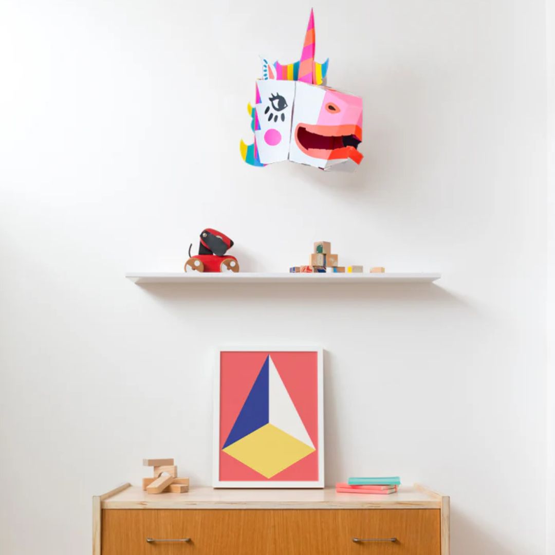 3D Maske 'Einhorn'