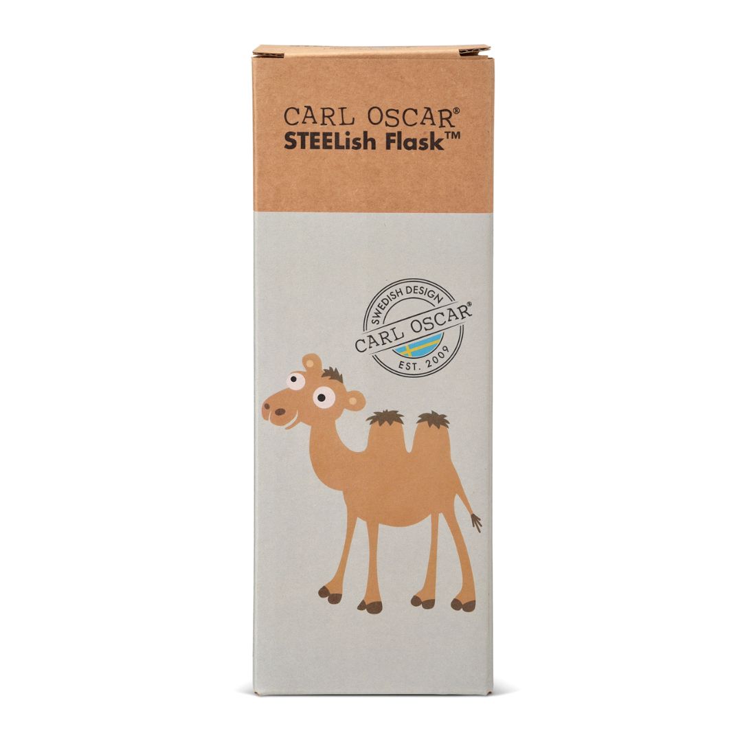 SteelIsh Trinkflasche 'Kamel' mintgrün 0,5 l