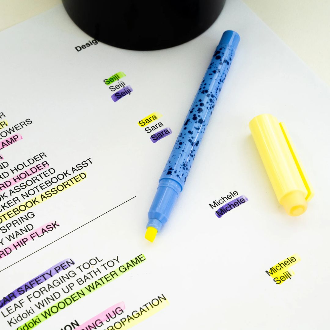 Löschbare Highlighters