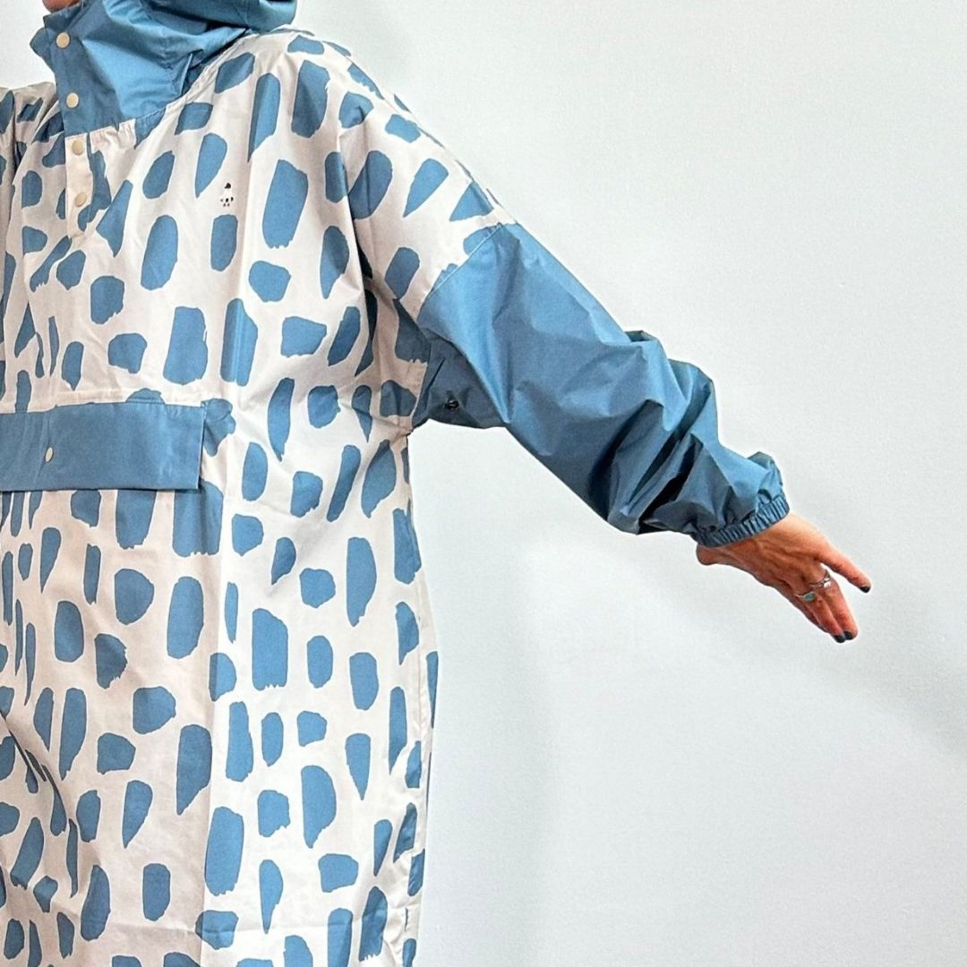 Regenponcho 'Icy Blue' für Kinder und Erwachsene