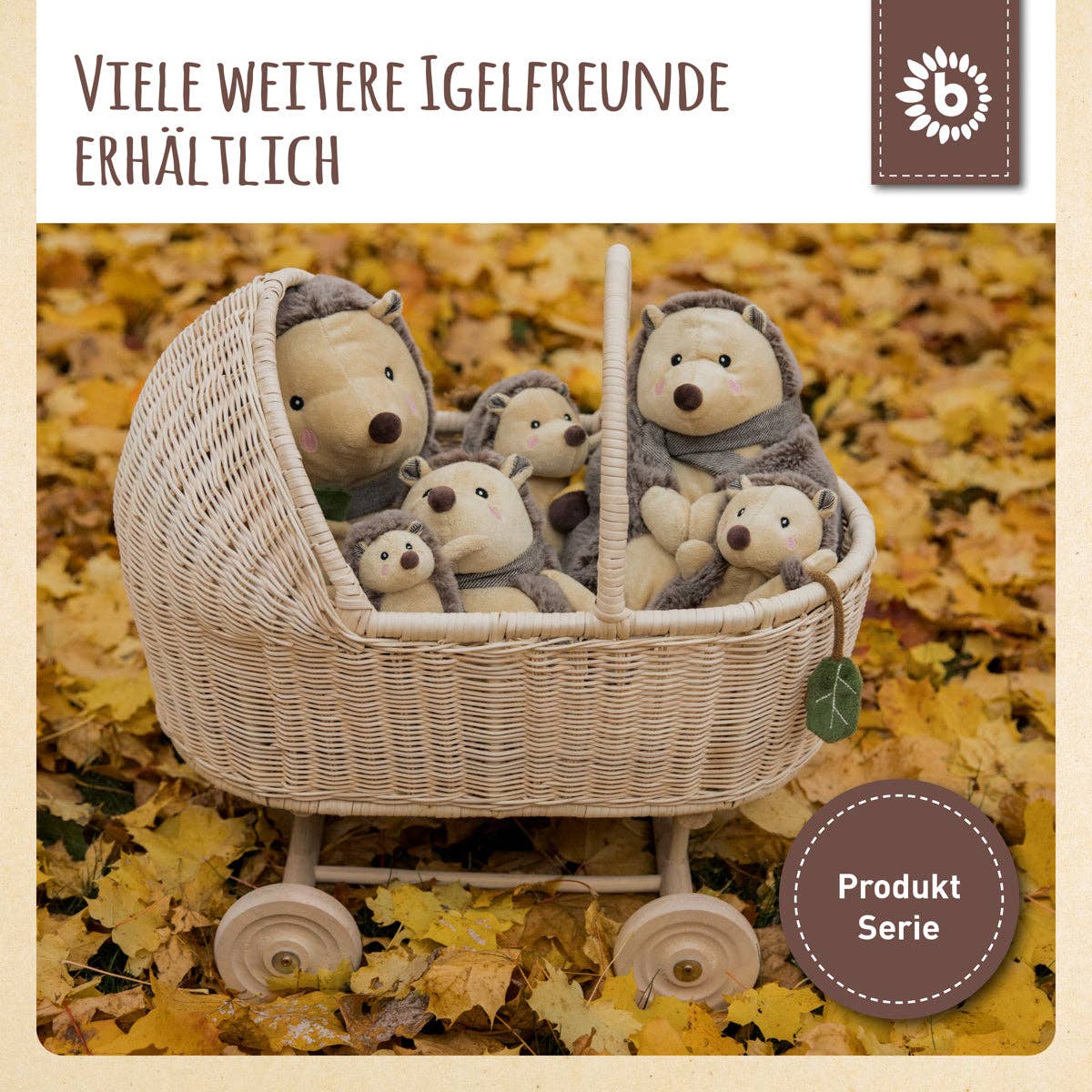 Schmusetuch 'Igel Piksi'