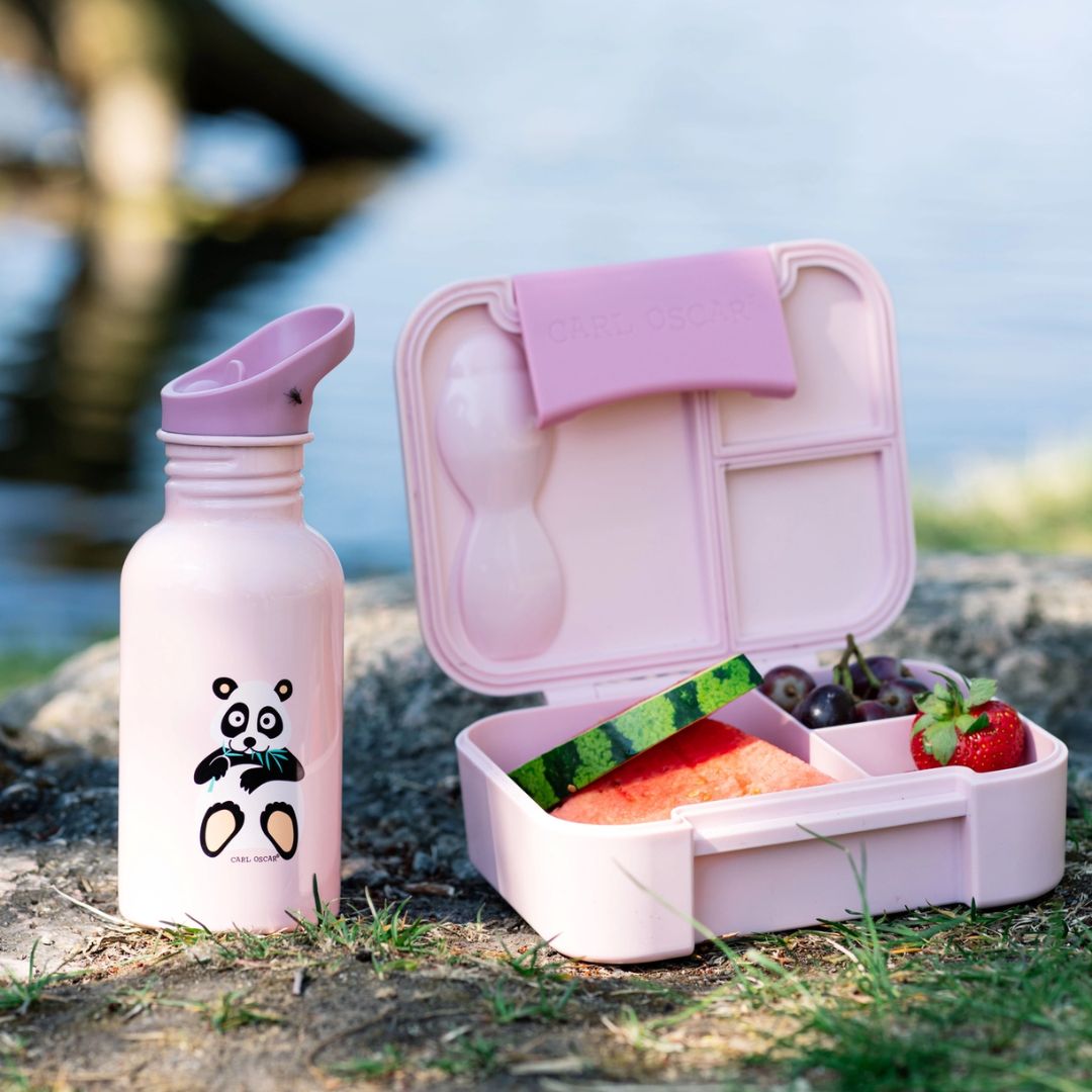 Bento Box Kinder Lunchbox 'Panda rosa' 18cm