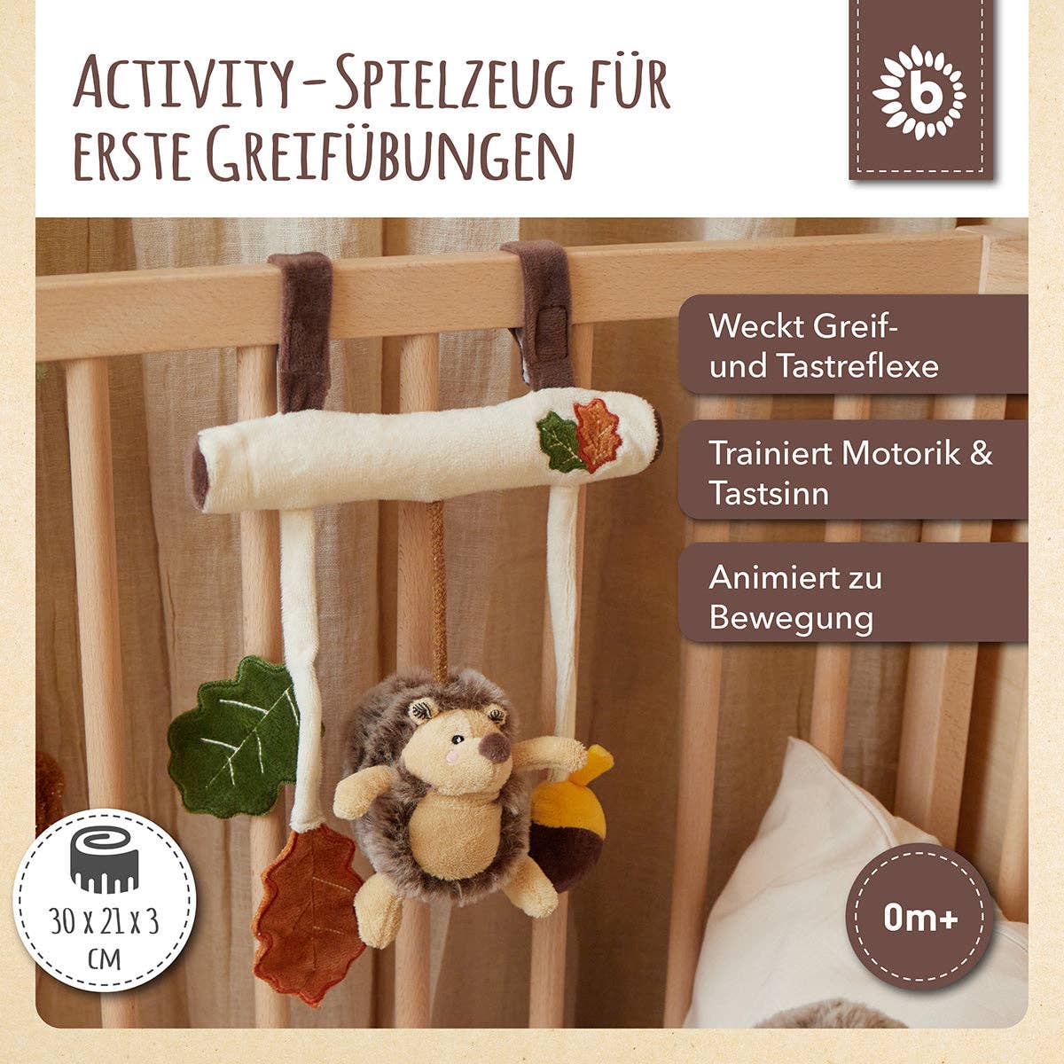 Universalhänger kleines Mobile 'Igel Piksi'