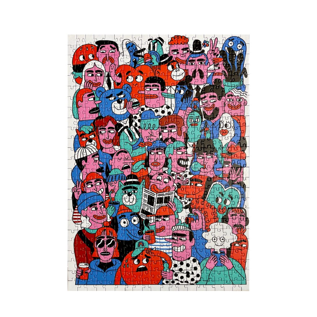 Puzzle 500 teilig 'Nine AM'