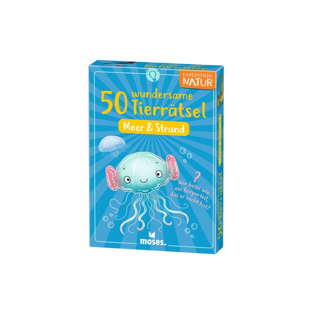 50 wundersame Tierrätsel Meer und Strand - Kartenspiel