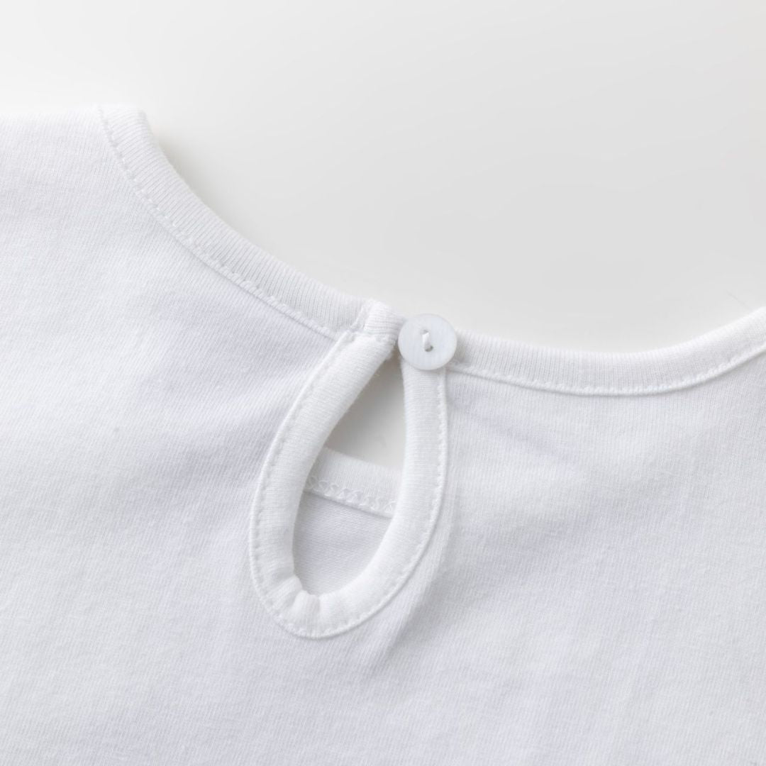 Longsleeve mit süßem Print Mädchen mit Katze