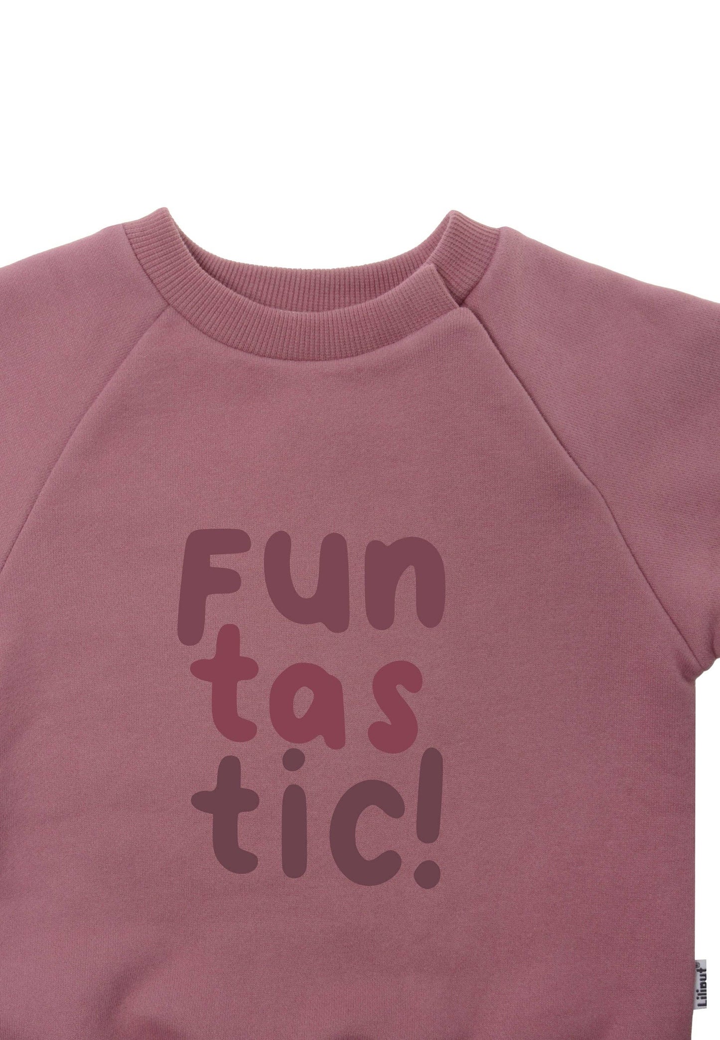 Sweatshirt in blush mit Print 'Funtastic'