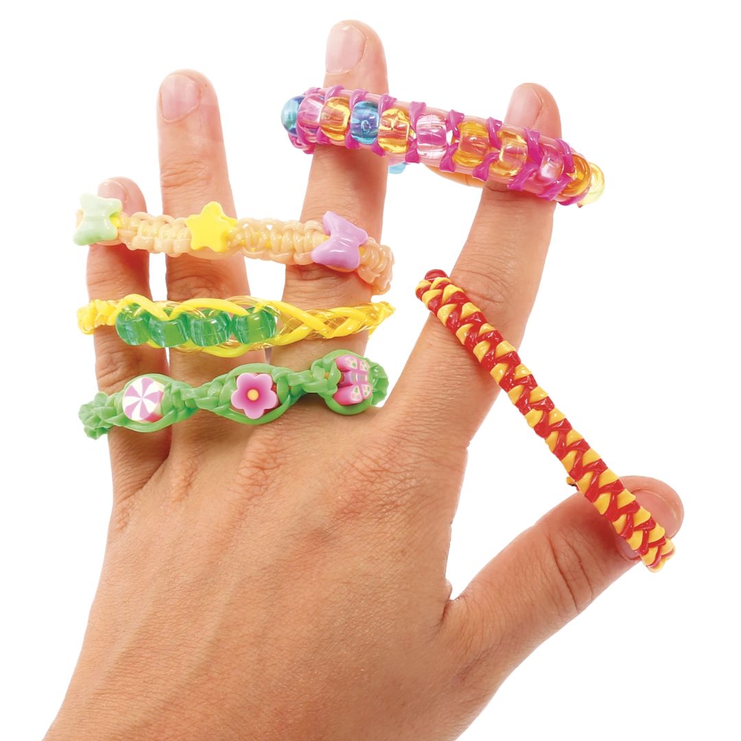 Scoubidou Flechtarmband Set