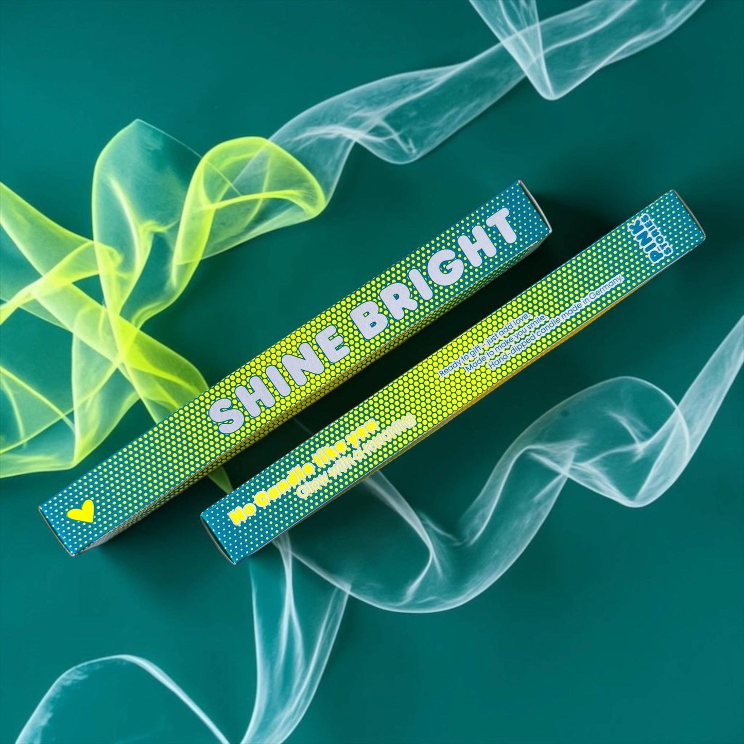 Statement Kerze 'SHINE BRIGHT'