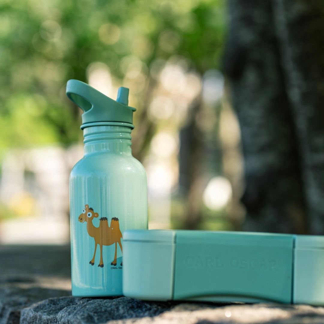 Bento Box Kinder Lunchbox 'Kamel mint'